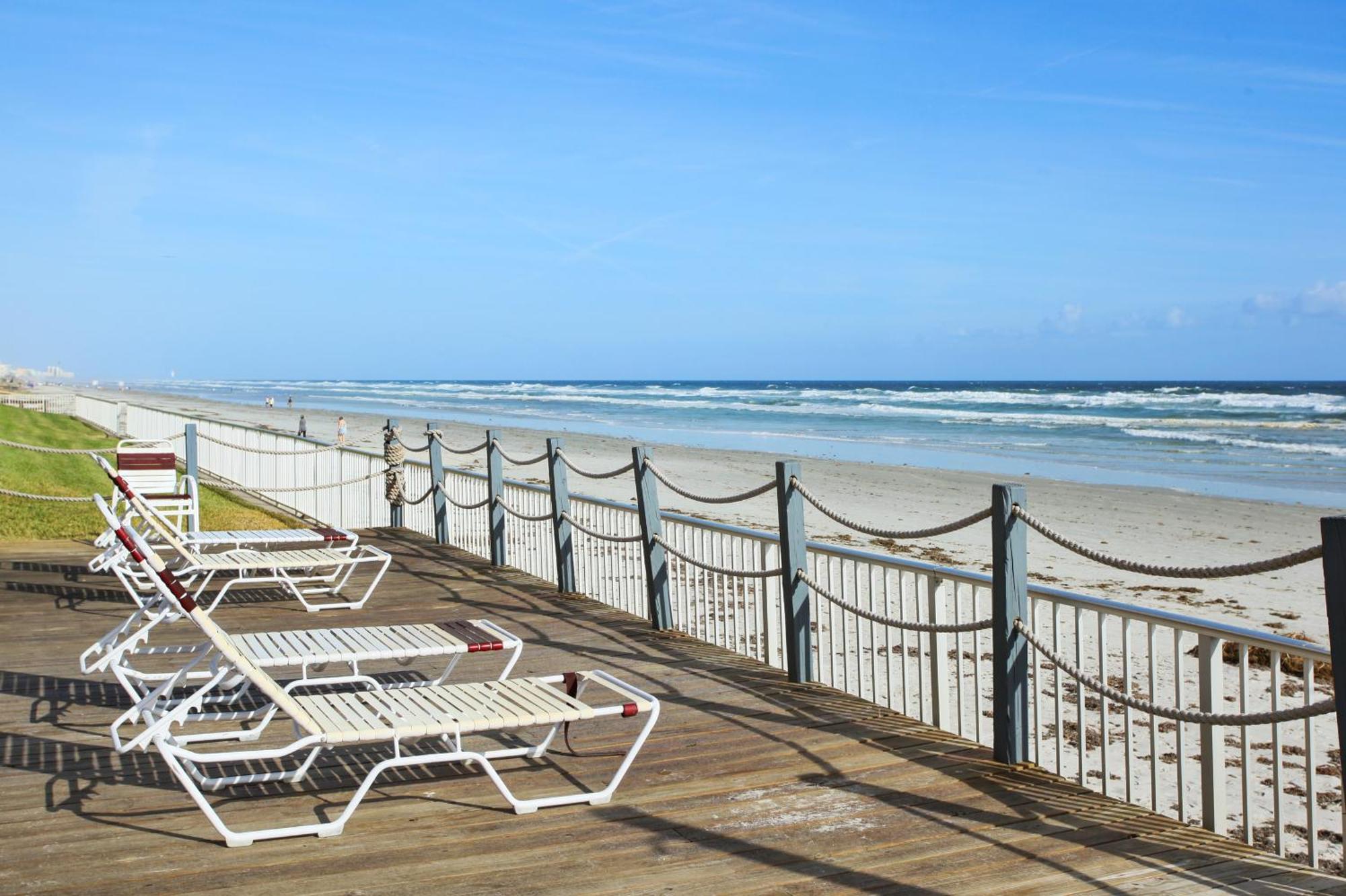 Fabulous Ocean And Pool Views From Balcony & Located On No-Drive Beach New Smyrna Beach Exteriér fotografie